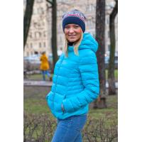 Куртка пуховая женская Tarner Lady, бирюзовая