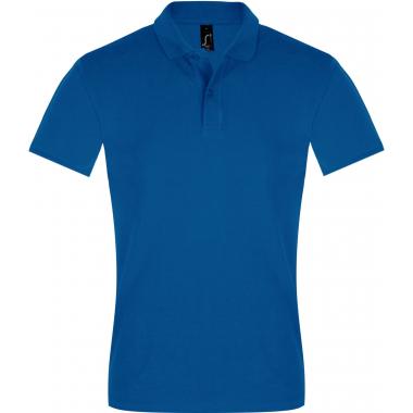 Рубашка поло мужская PERFECT MEN 180 ярко-синяя