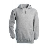 Толстовка Hooded серый меланж