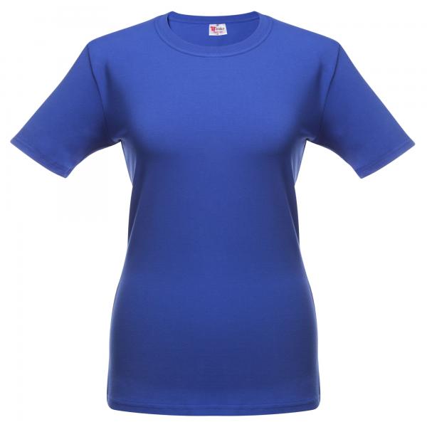 Футболка женская T-bolka Stretch Lady, ярко-синяя (royal)