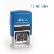 Датер автоматический пластиковый Colop S120 мини (шрифт 3.8 мм, месяц обозначается буквами)