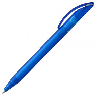 Ручка шариковая Prodir DS3 TFF Ring, голубая с серым