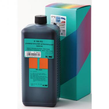 Краска штемпельная Noris 199Eч черная на водной основе с содержанием спирта 1000 г